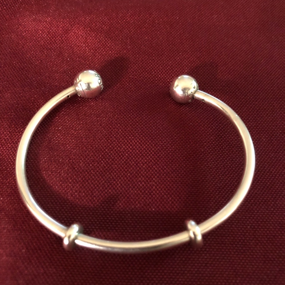 Sterling silver Pandora bracelet
